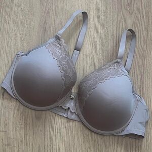 Natori Light Taupe Lace-Trim T-Shirt Bra